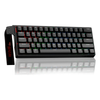 Teclado magnético AULA Win60he 8k, idioma inglés, interruptor estadounidense, gris, color blanco