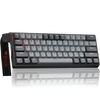 Teclado Magnético Aula Win60he Pro Gris Claro Fast Response Negro Inglés Us