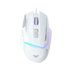 Mouse Gamer Aula S12 Pro Negro & Blanco Rgb, Cableado, 12800 Dpi